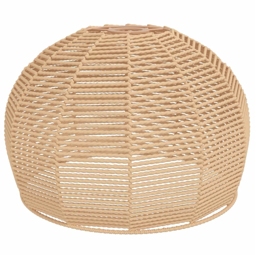 Pantalla de lámpara de 36 x 26 cm de diámetro para lámpara colgante, lámpara colgante de repuesto de hierro y cuerda de papel, casquillo E27, diseño bohemio para salón, dormitorio, comedor