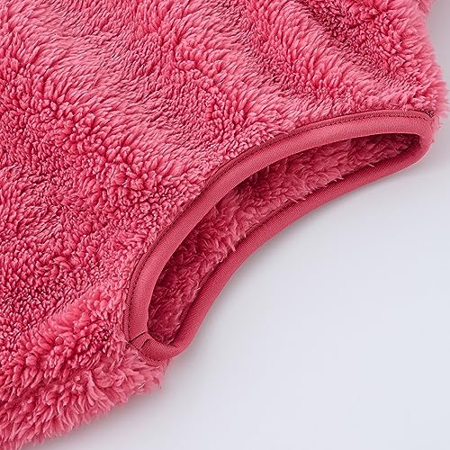 Fleece Zipper Jacket Vest for Kids Baby Girls Boys Sleeveless Fuzzy Solid Coats with Pocket Youth Warm Outwear Clothes3