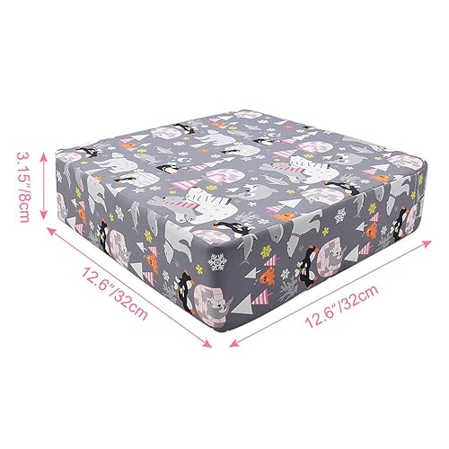 Miniatura 84 de Cojín elevador Sunmall para silla, portátil, desmontable, ajustable, para sillas de bebés o niños, cojín grueso elevador para niños o bebés, lavable