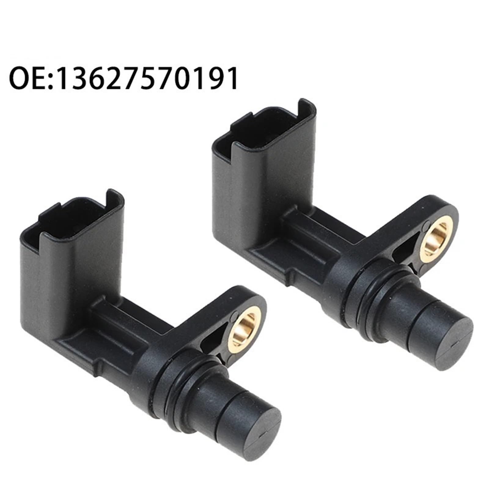Genérico Sensor De Posición del árbol De Levas 13627570191 Sensor de posición árbol levas 13627566052 para BMW Mini para Citroen para Peugeot reemplazo(2pcs)
