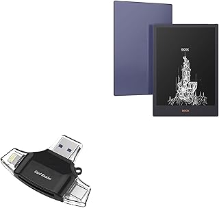 BoxWave Smart Gadget Compatible with Onyx Boox Note 4 - AllReader SD Card Reader, microSD Card Reader SD Compact USB for Onyx Boox Note 4 - Jet Black