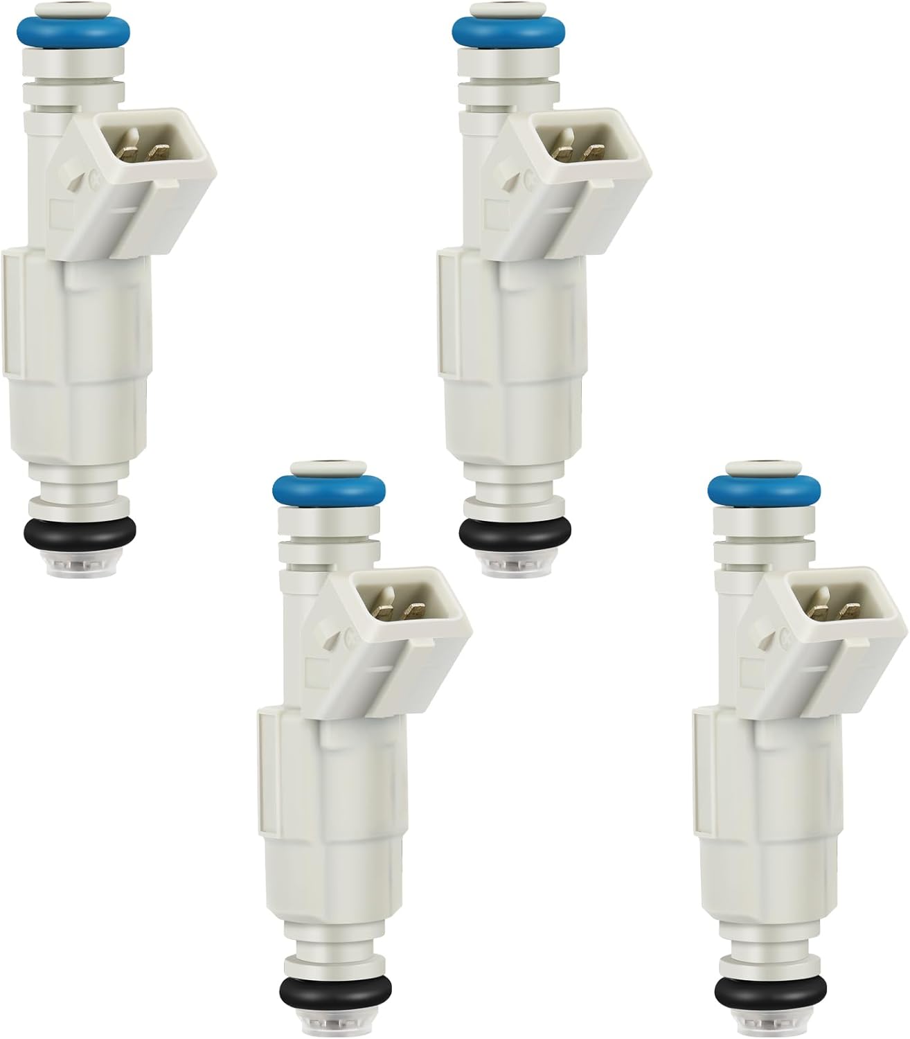 SCITOO FJ304 6Pcs 4 Holes Fuel Injectors fit for Ford for Explorer 4.0L 1999 2000, for Ford for Ranger 4.0L 1998 1999 2000, 0280155962 842-12205 84212205 0-280-155-962