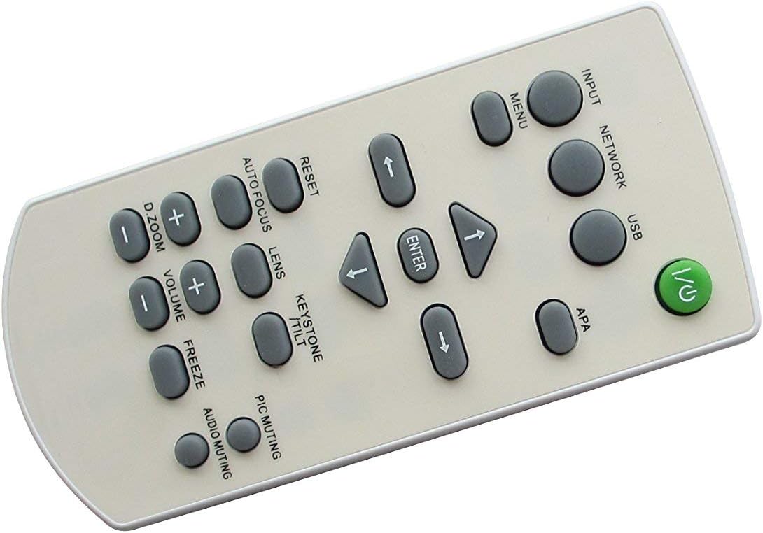 HCDZ Replacement Remote Control for Sony RM-PJ5 VPL-EX246 RM-PJ19 VPL-EW315 VPL-EX315 3LCD Projector