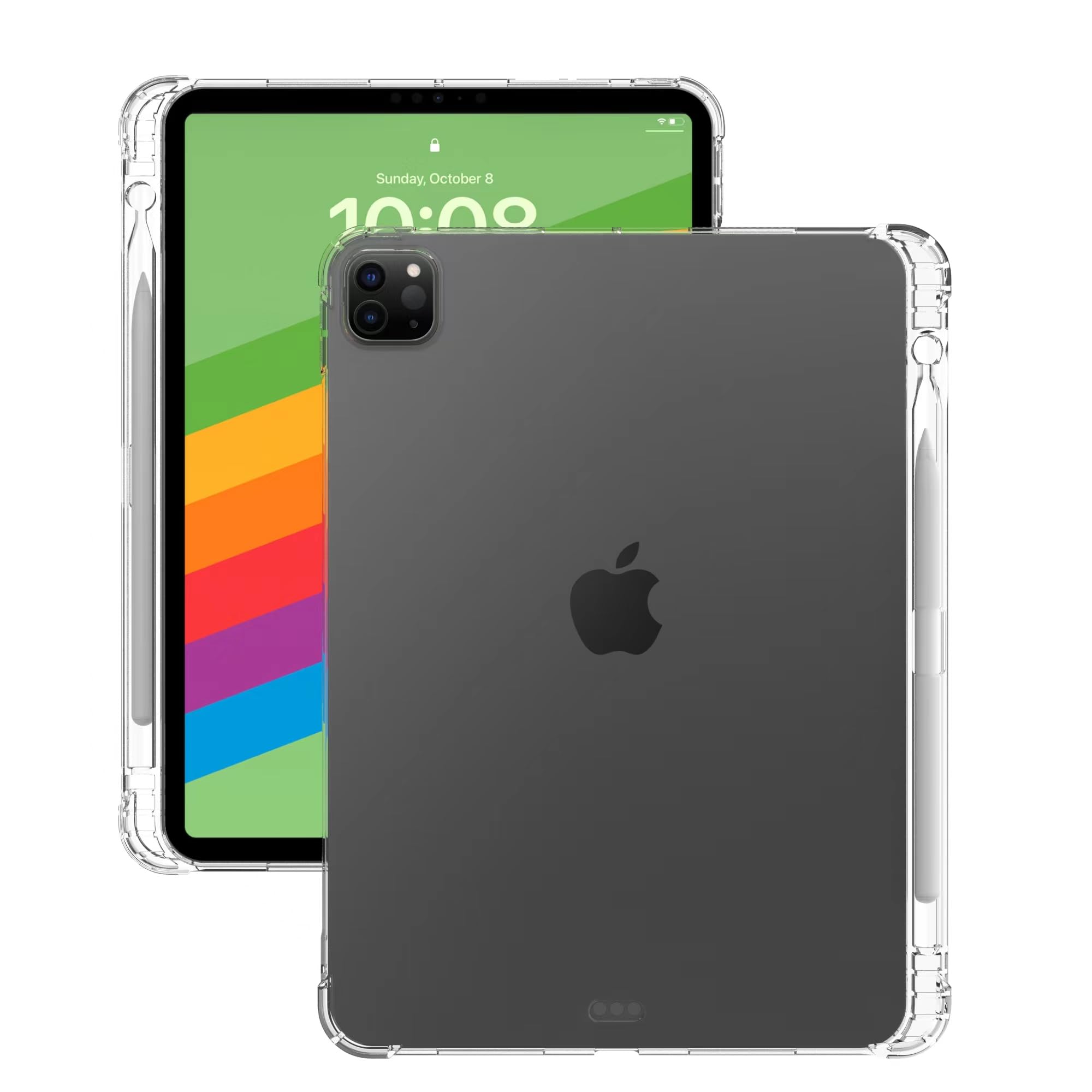 美品ケース付き！iPad Amazon.co.jp: iPad Pro 13 ケース 2024 ペン収納 iPad Pro 13