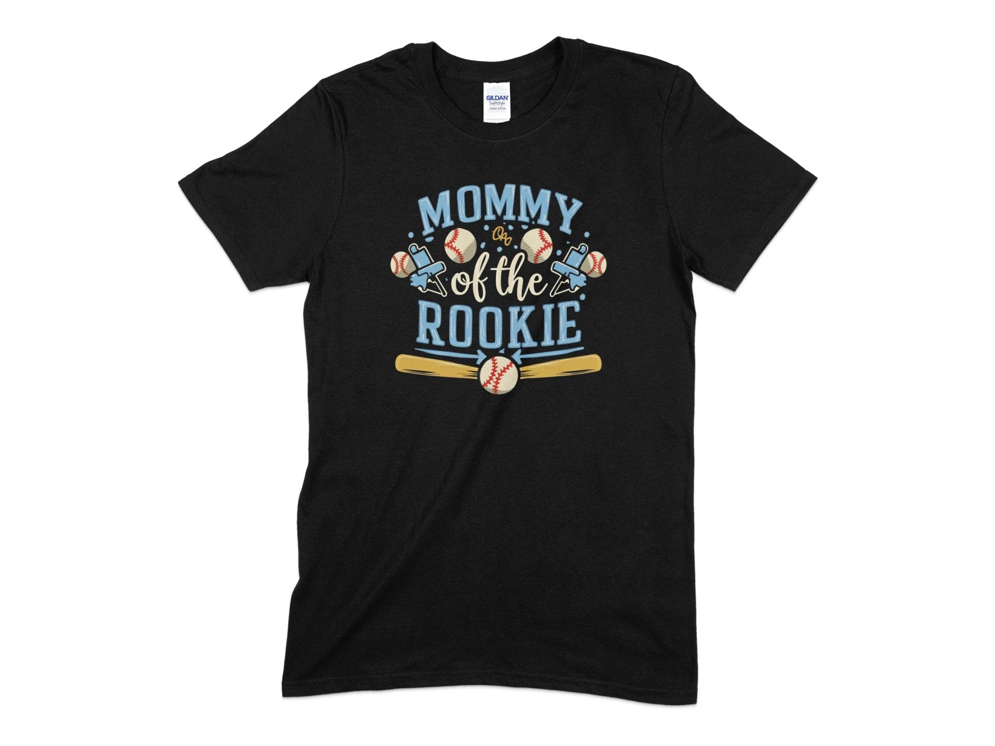 Mommy of The Rookie T-Shirt, Baseball Mom Tee, Casual Sports Apparel, Women's Fashion Top, Supportive Parent Shirt