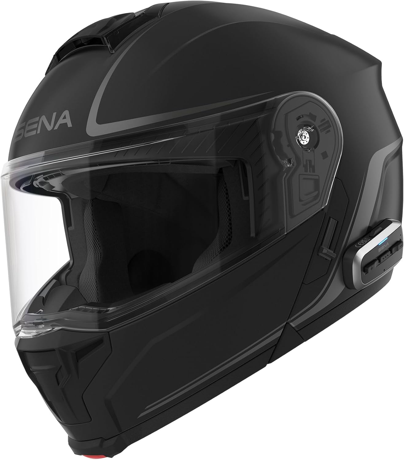 Sena OUTRUSH 2 Modular Smart Motorcycle Helmet with Bluetooth Connectivity and Mesh Intercom Communication Sena OUTRUSH 2 Modular Smart Motorcycle Helmet with Bluetooth Connectivity and Mesh Intercom Communication