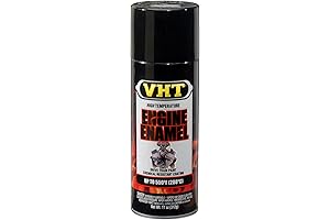 VHT Engine Enamel Gloss Black Can - 11 oz