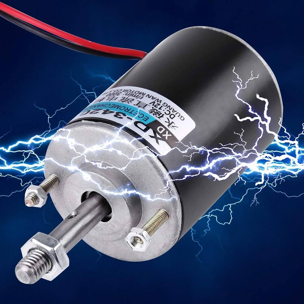 DC Motor, 12/24V 30W XD-3420 CW/CCW Permanent Magnet Motor