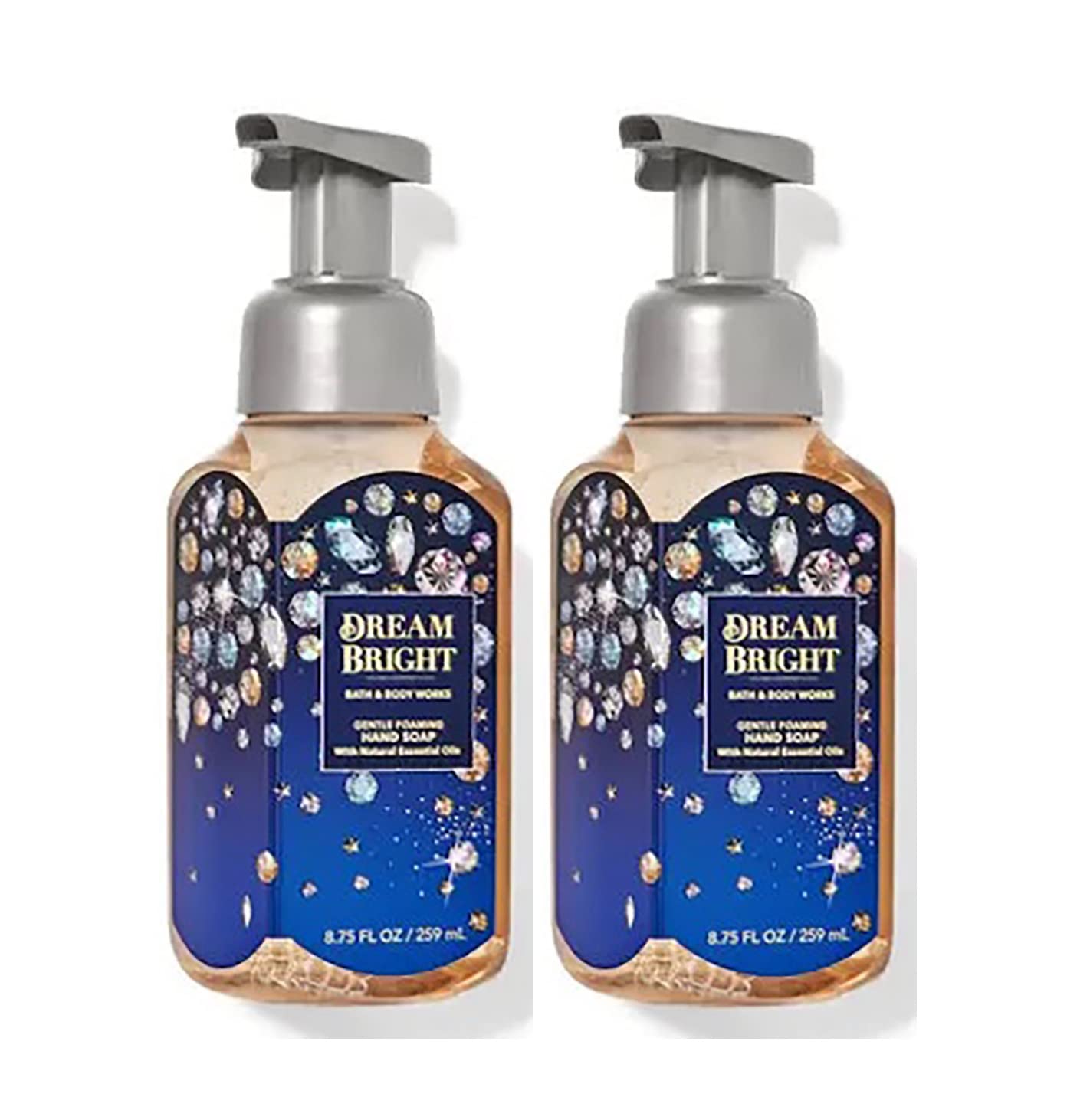 Bath & Body Works Bath and Body Works Dream Bright Gentle Foaming Hand SoaP 2-Pack (Dream Bright), 17.5 ounces, 17.5 Fl Oz