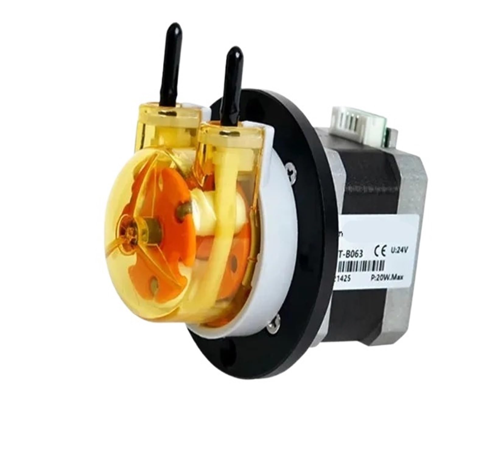 Pompe péristaltique KAS 12V 24V avec moteur pas à pas 42 et carte de commande
