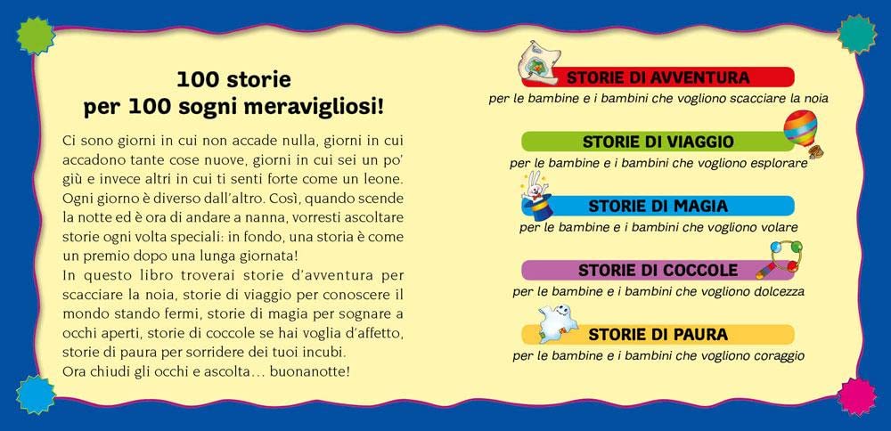 100 storie della buonanotte. Ediz. a colori