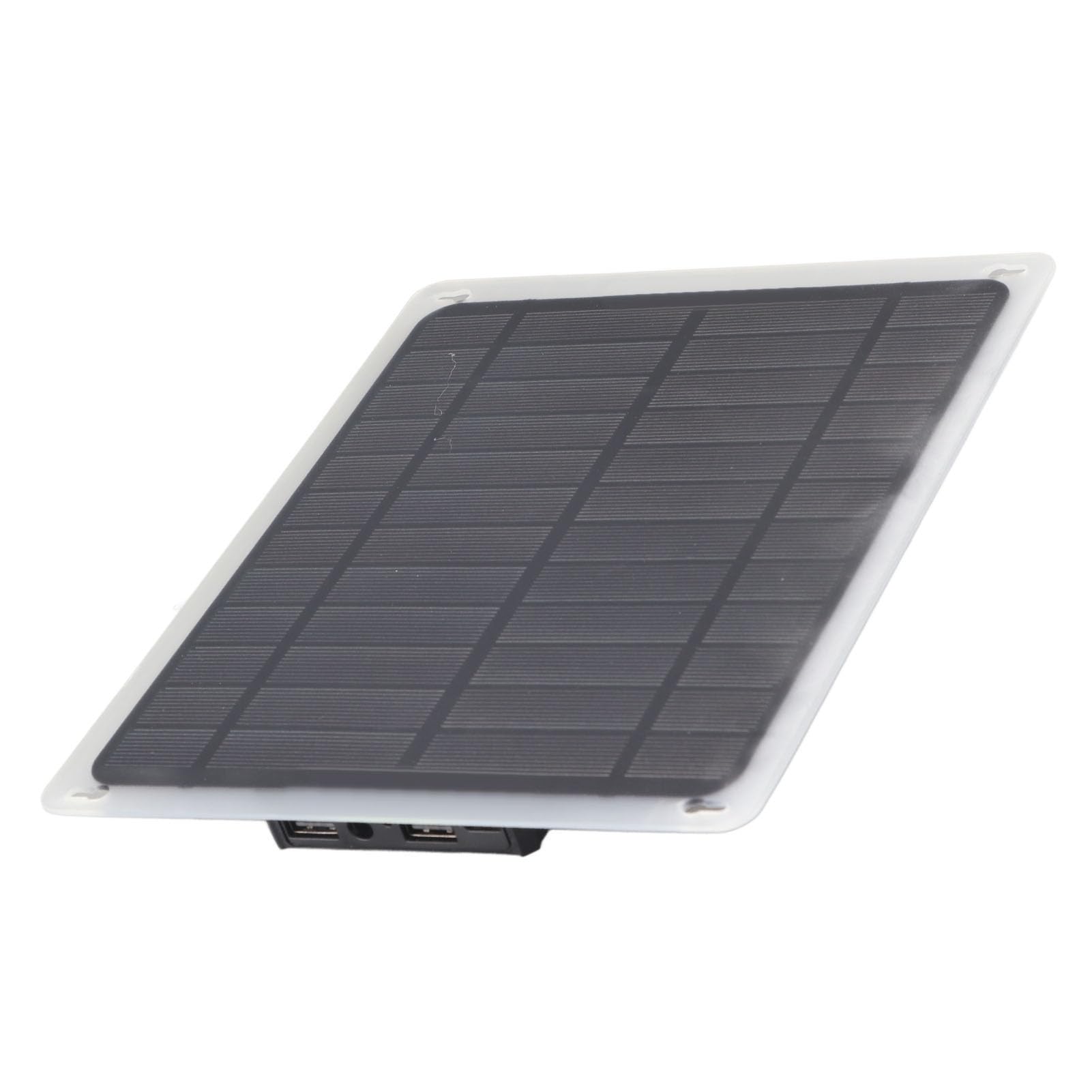 Panneau Solaire 20W 12V, Chargeur Solaire de Batterie de Voiture 20W 12V pour Voitures, Bateaux, Avions Satellites, Contrôleurs de Jeux Vidéo et Plateformes