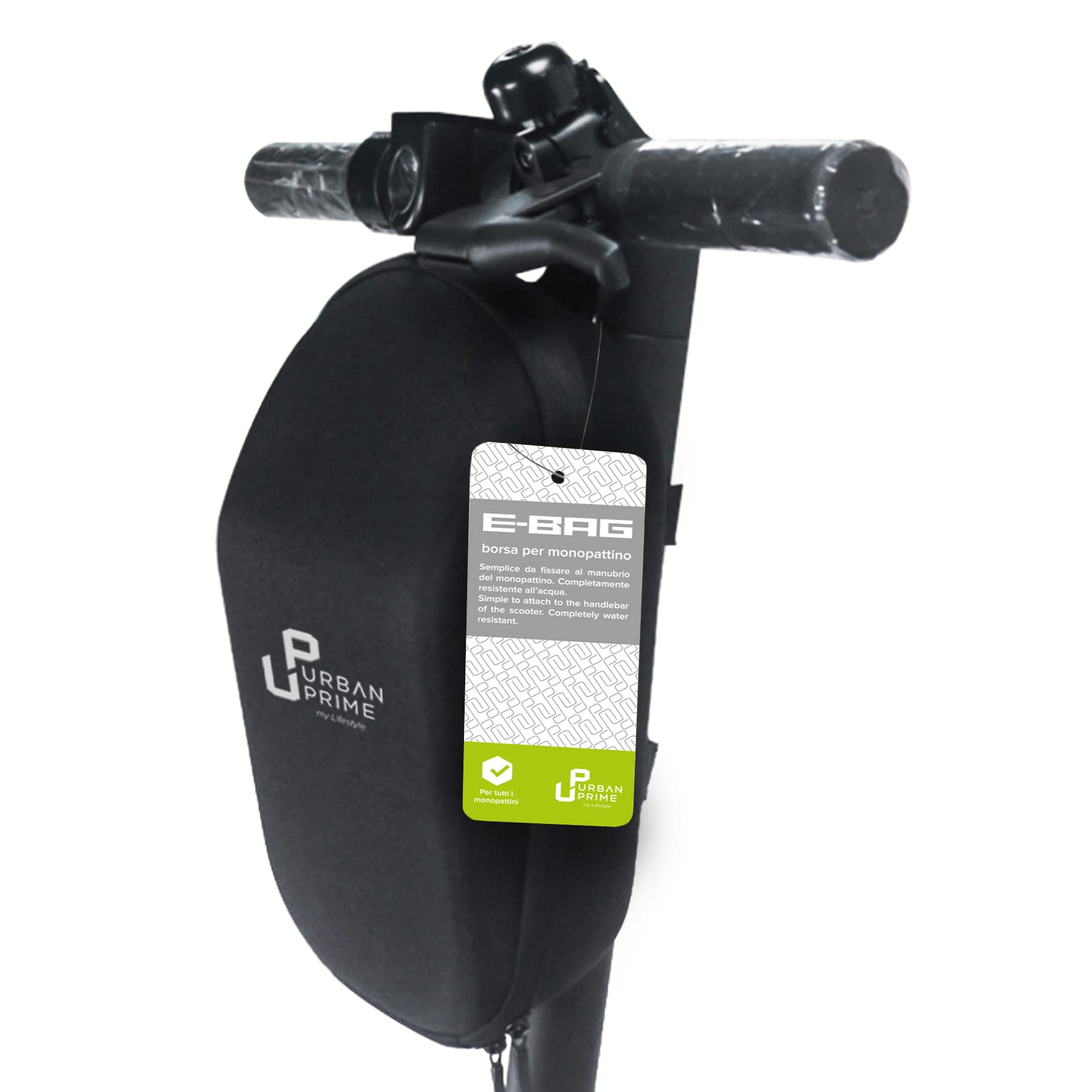 wasserdichte Tasche für Elektrische Roller, Farbe Schwarz