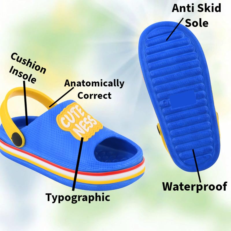 Image of SMARTOTS Lighweight Eva Flipflops for Kids, Stylish CuteNess Sling Back Kids Flipflop for Everyday Use