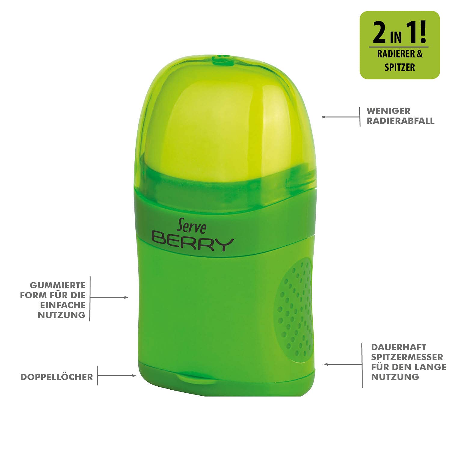 Serve Berry Silgili Kalemtiras Yeşil