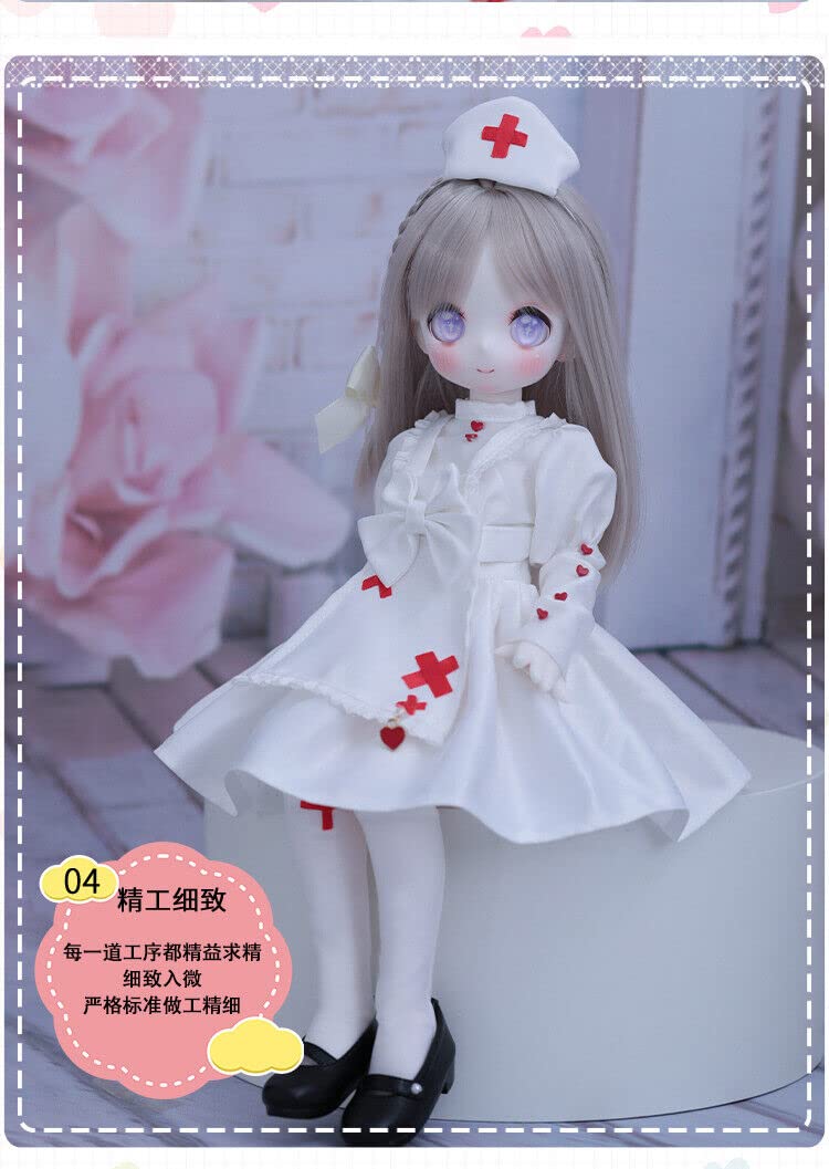 DH37 ドール Chloe 1/4 SD BJD 球体関節人形 ハンドメイ DH37 ドール Chloe 1/4 SD BJD 球体関節人形 ハンドメイ