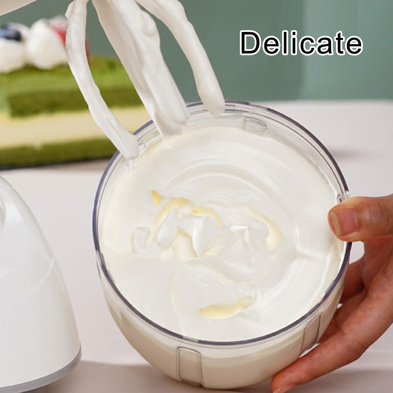 Batidora eléctrica de cocina, batidora eléctrica de huevos, para champú y soporte de espuma para mascotas