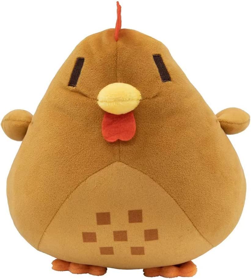 ORY STORE Stardew Plush Toy Valley Doll Chicken Figure Plush Plants Stuffed Soft Plush Pillow Christmas, Best Gift for Your Family 9" (Brown)