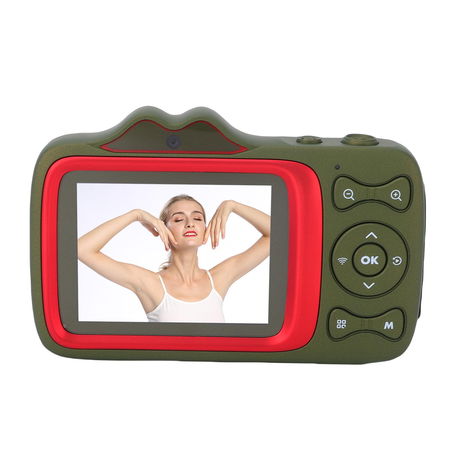 4K Video Camera Camcorder, 64MP Vlogging Camera, 18X Digital Zoom Dual Screen with WiFi Sharing & Fill Light, Ideal for Travel Outdoor Photography (Green)-picture-24