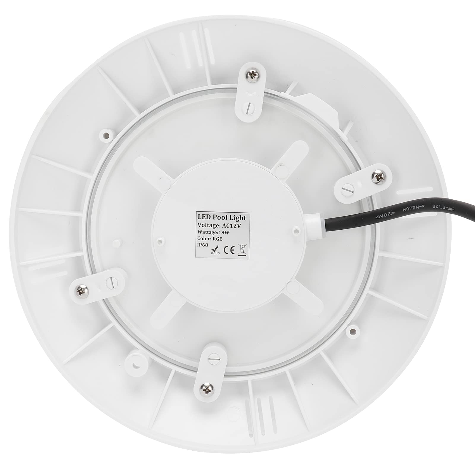 252 LED RGBW oświetlenie podwodne do basenu, na zewnątrz, kolorowe, wodoodporne, pilot zdalnego sterowania, oświetlenie krajobrazu, AC12 V, do ogrodu, na plażę, do pływania