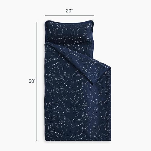 Miniatura 2 de Wake In Cloud - Toddler Nap Mat with Pillow and Blanket, for Kids Boys Girls Ages 3 Plus in Kindergarten Daycare Preschool, Roll Up Sleeping Bag,