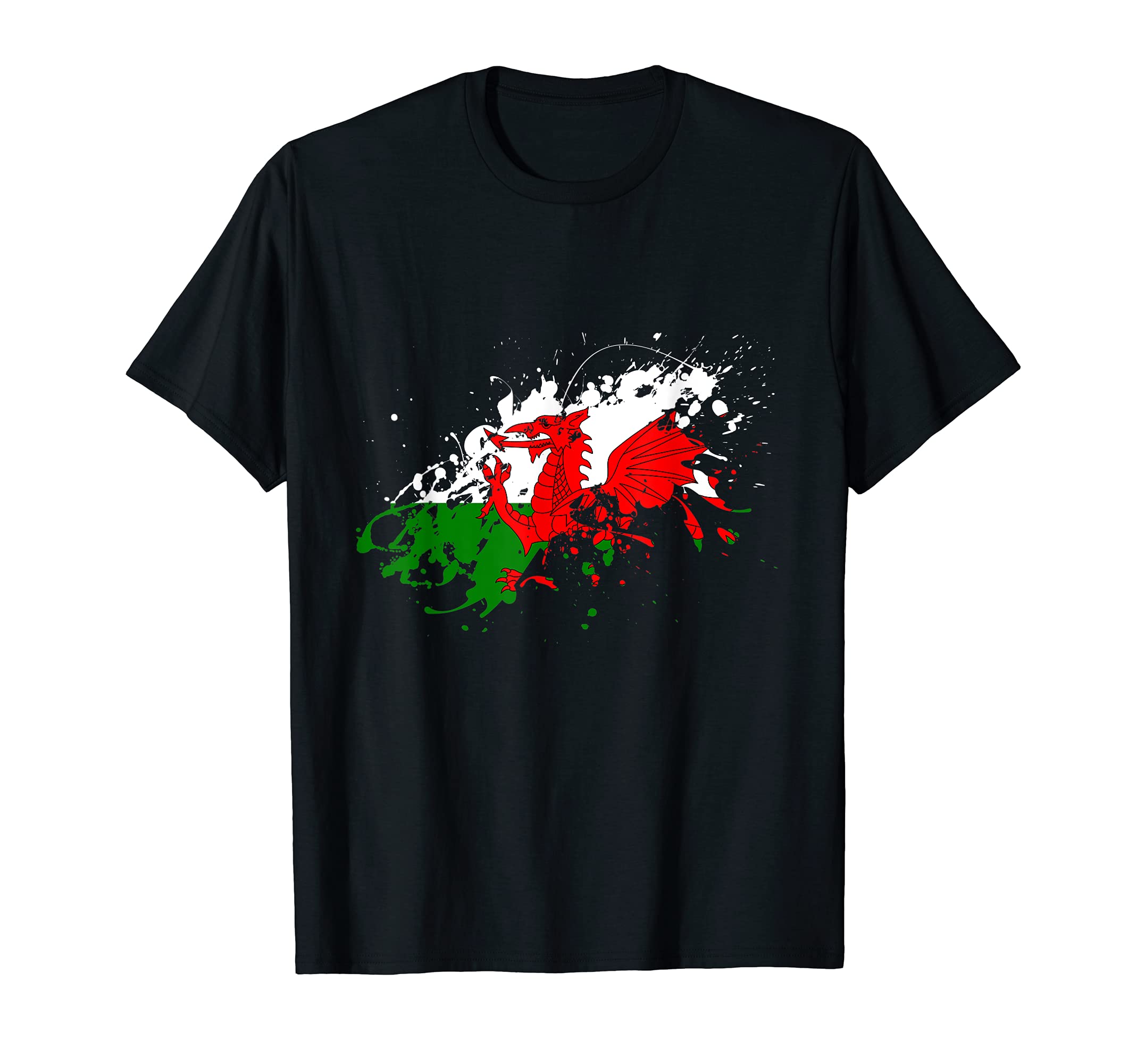 Welsh Dragon St Davids Day Wales Flag T-Shirt