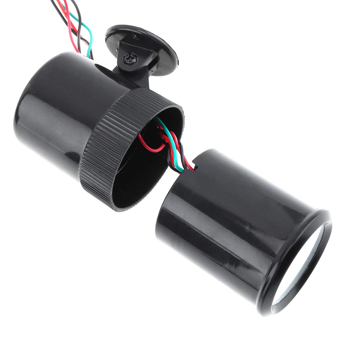 Gauge de Tachymètre, 2 "52 mm 12V LED Bleu 0-8000 tr/min Tachymètre Tachomètre avec Capteur pour Voiture/Bateau/Camion/ATV