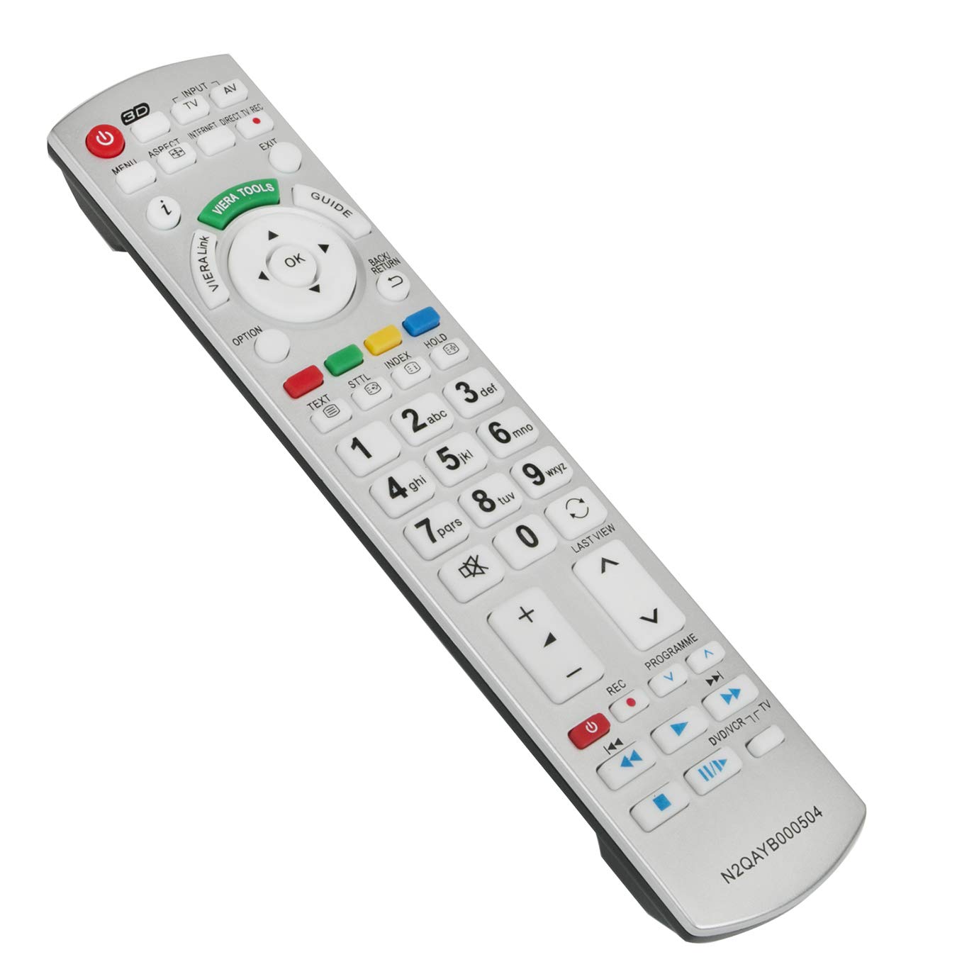 VINABTY N2QAYB000504 Replacement Remote Control Fit for Panasonic LCD TV TXL42ES31 TX-L32ES31 TX-L37ES31 TX-L42ES31 - Image 2