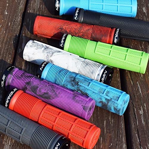 image for MARQUE Race Mountain Bike Handlebar Grips – Single Lock-On Ring Coll