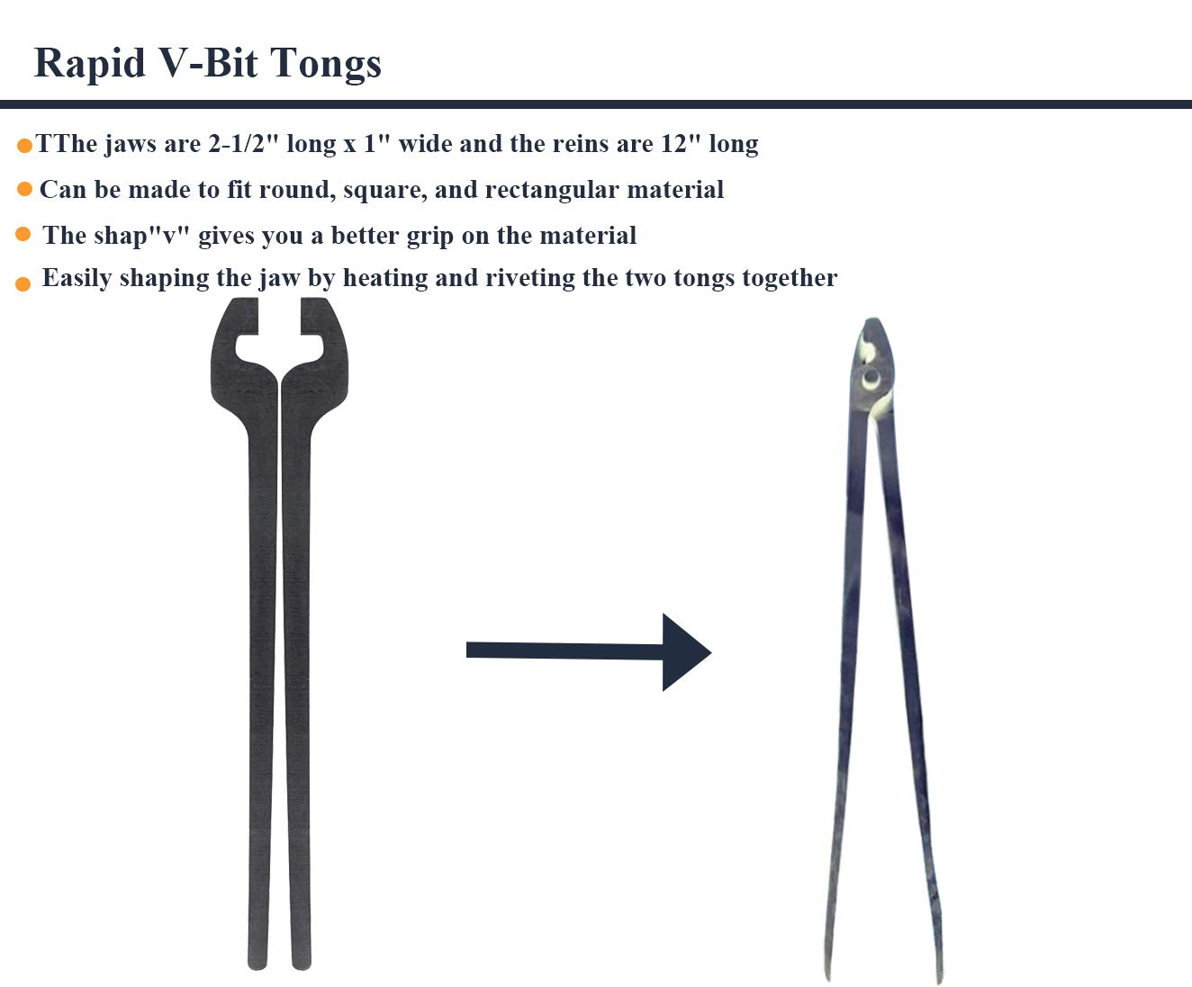 Rapid Tongs - Juego de 6 pinzas para principiantes