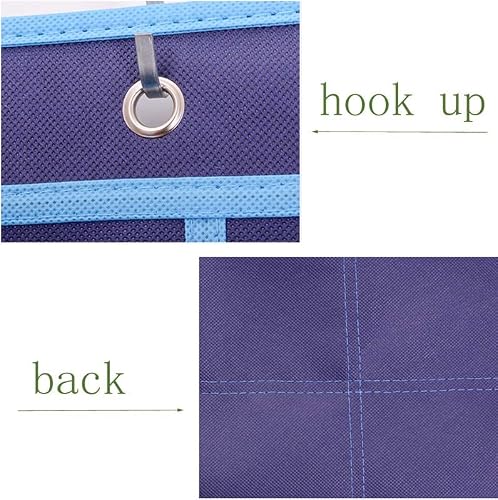 Cell Phone Pocket Chart Classroom Calculator Holder Hanging Organizer Green(54 Pockets With Cards) #TOP4