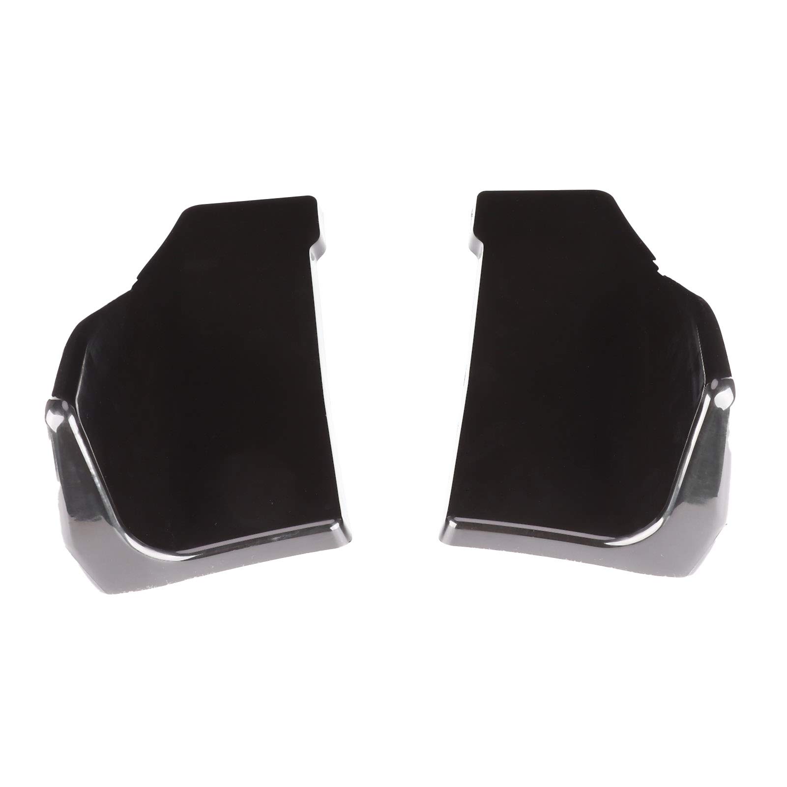 2pcs Universal Rear Bumper Lip Spoiler for 435i E60 GLOOY Diffuser Flaps Body Kit Styling Accessory