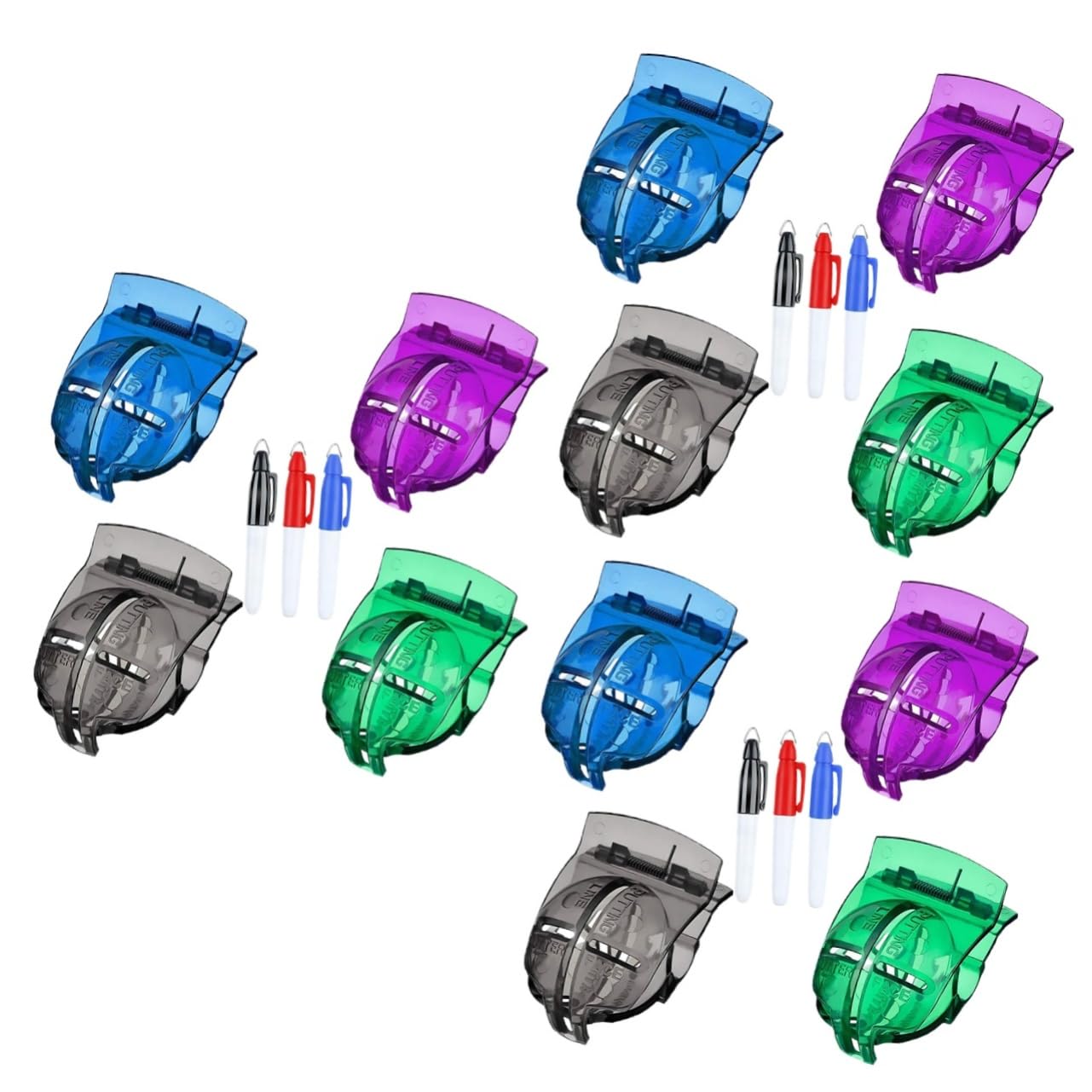 YARNOW Pennarello da Golf Pennarello per Pallina da Golf Rivestimento mettendo Strumento di Riparazione del di intonazione Fodera da Golf plastica Colore Casuale