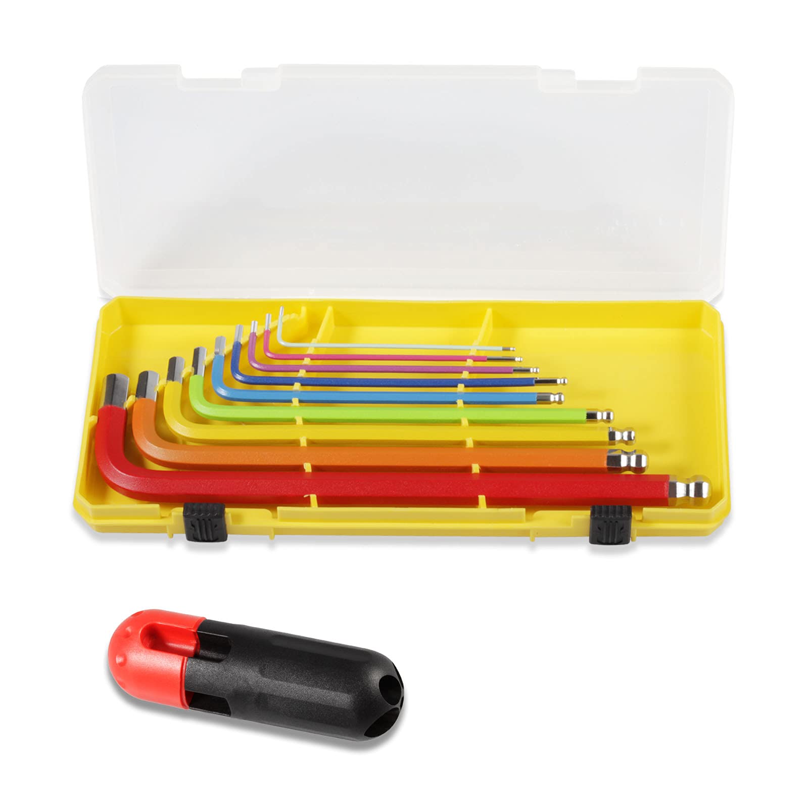 Buy SPEEDWOX Hex Key Allen Wrench Set, Metric, 9Piece Long Arm Ball End Allen Key Set, Color