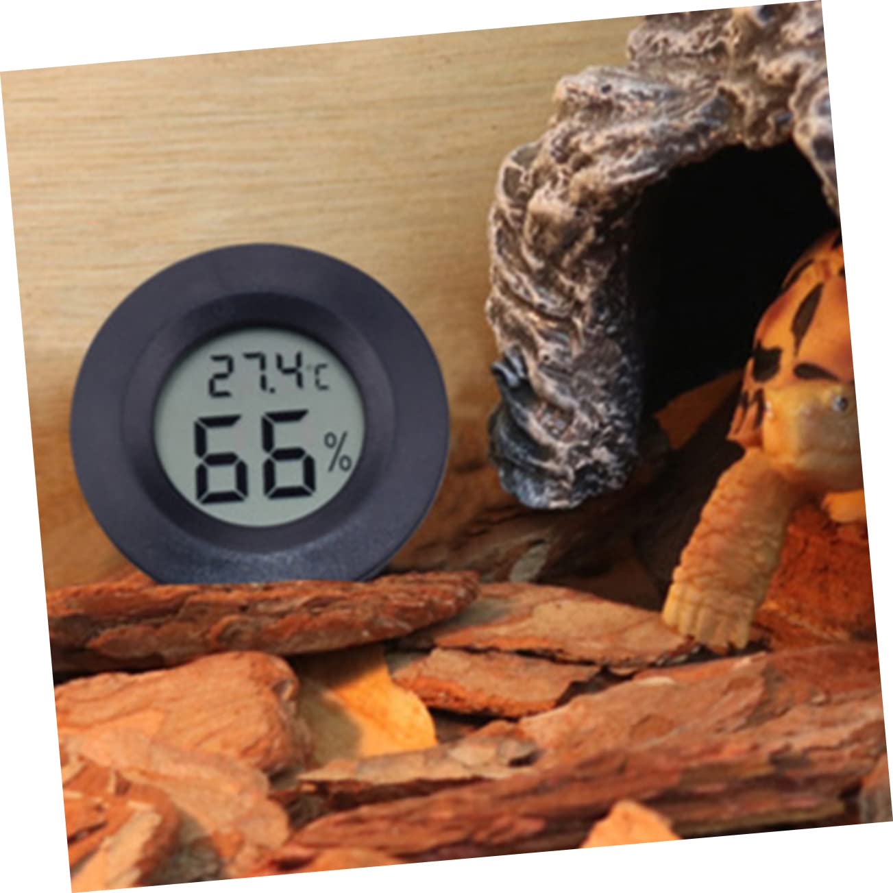 Toddmomy 14piezas Digital Higrómetro Para Terrario De Reptiles Medidor De Temperatura y Humedad Pantalla Digital Para Uso Interior y Exterior