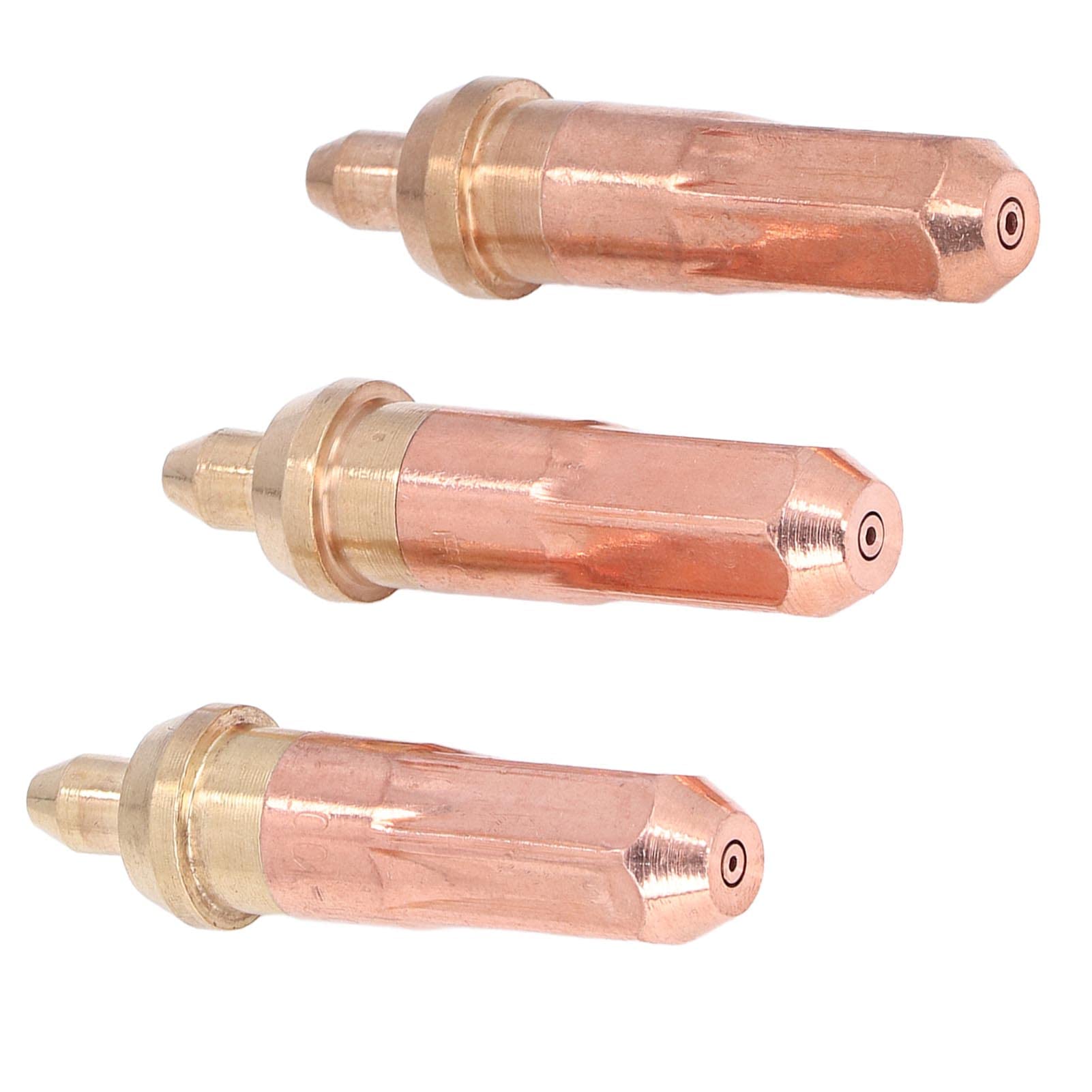 Respicefinem 3 Sets Welding Tip Cutting Nozzle 3 Accessory Replacement Kit for G01 100 With Various Sizes Standard Work Practical Use And Good Material