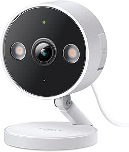 Tapo by TP-Link 2K QHD Security Camera Indoor/Outdoor, 2024 PCMag Editor's Choice, Color Night Vision, Free Person/Pet/Vehicle Detection, Baby Monitor, Local/Cloud Storage, IP66, Dual-Spotlight(C120) asin的图片