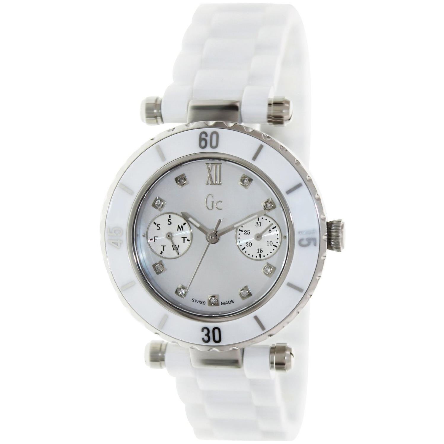 guess ceramic ladies watch