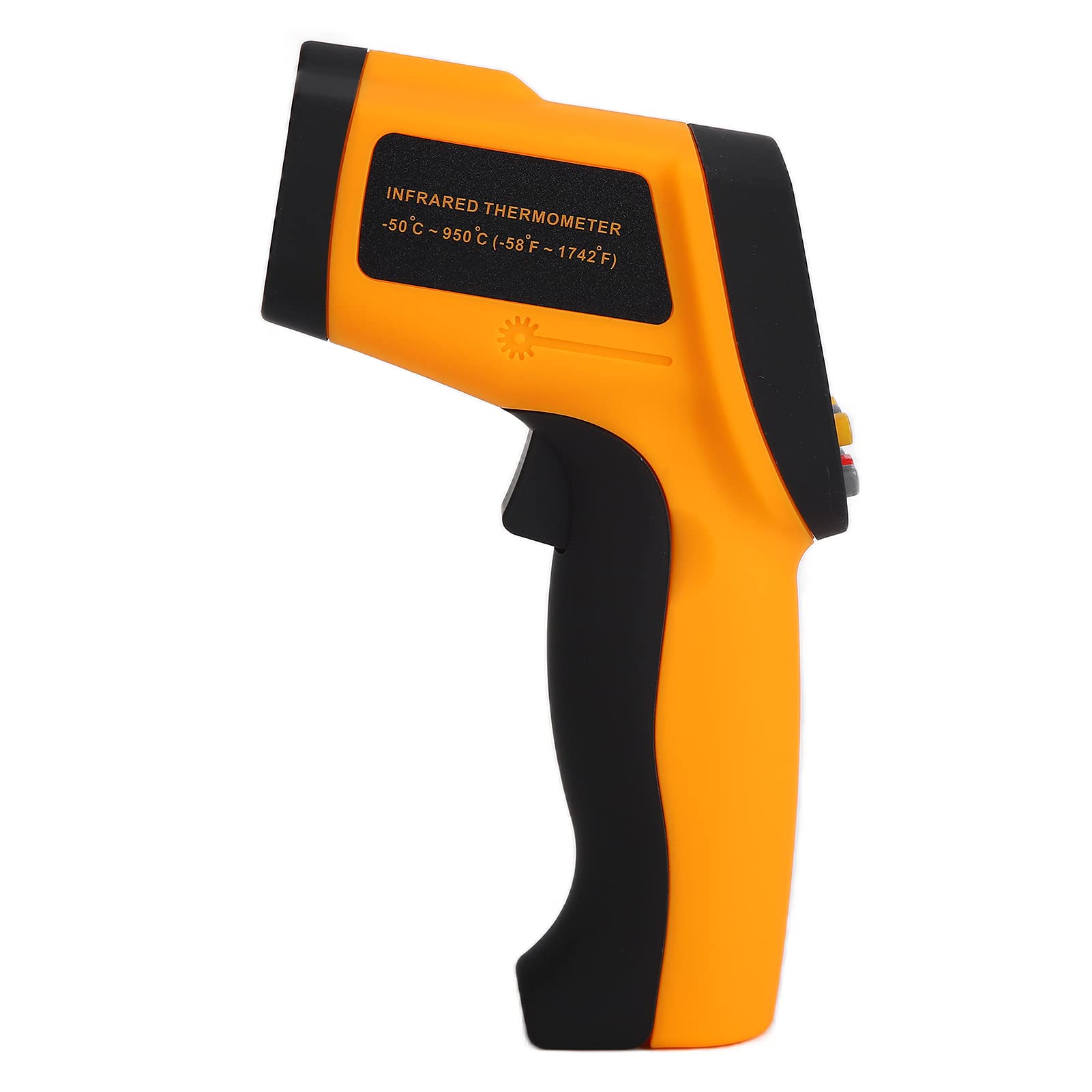 900 Infrarot-Thermometer – berührungsloses digitales Hand-Temperaturmessgerät mit 12:1 Abstand-zu-Punkt-Verhältnis und einstellbarem Emissionsgrad für Industrie- und