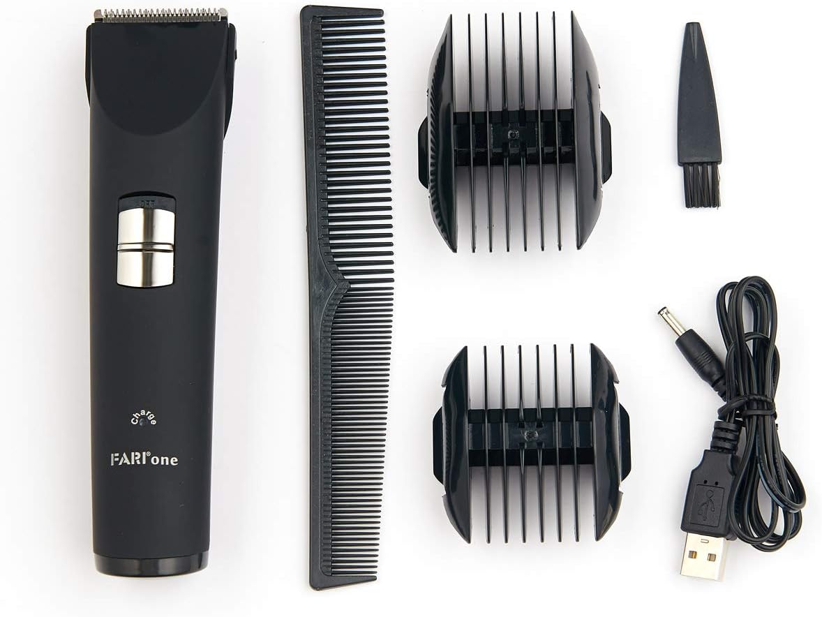 FARI Beard Trimmer for Men, Cordless Electric Hair Clippers with USB Charging : Beauty & Personal Care