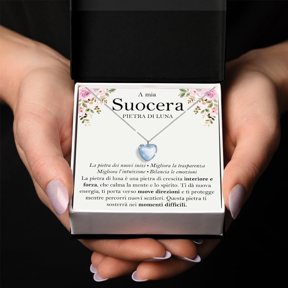 Anello In Argento Sterling 925 Massiccio Con Pietra Preziosa Di Luna - Foto 4