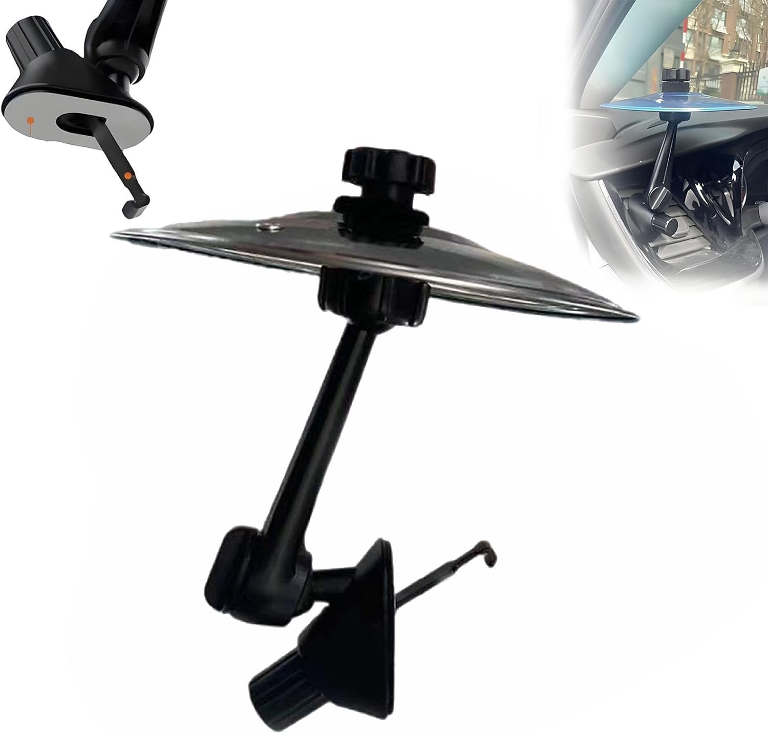 Car Crash Cymbal, Car Cymbal Airs Vent, Mini Cars Drum Crash Cymbals Air Vent, Fun Easy Clip-On Air-Vent Drum Cymbal for Cars Music Lovers (1PCS)