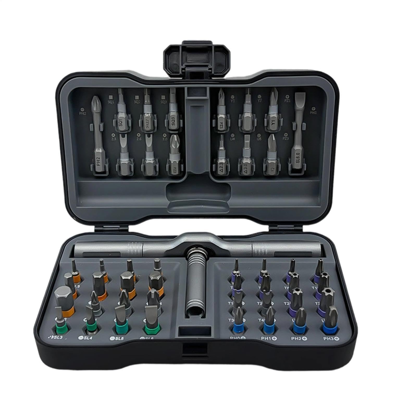 Set di cacciaviti 46-in-1 Kit di strumenti portatili con impugnatura a T