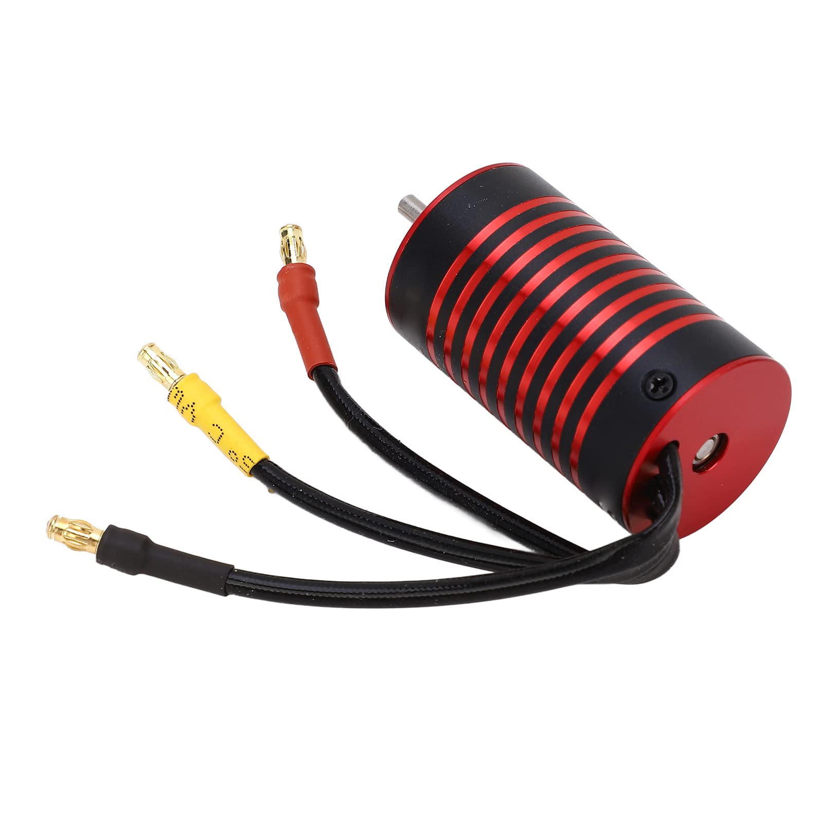 Motor Brushless 2845 para Coche RC 1/12 1/14, Aleación de Aluminio Resistente al Agua y Óxido, 4 Polos de Alto Par - Eficiencia Alta, Disipación de Calor Mejorada, Compatible (4400KV)