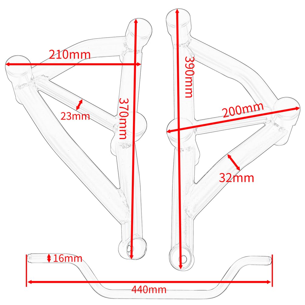 Fit For MT 09 Crash Bar Motorcycle Stunt Cage Engine Guard Bumpers Fit For Yamaha MT09 MT-09 SP 2021 2022 2023 Motorcycle Accessories
