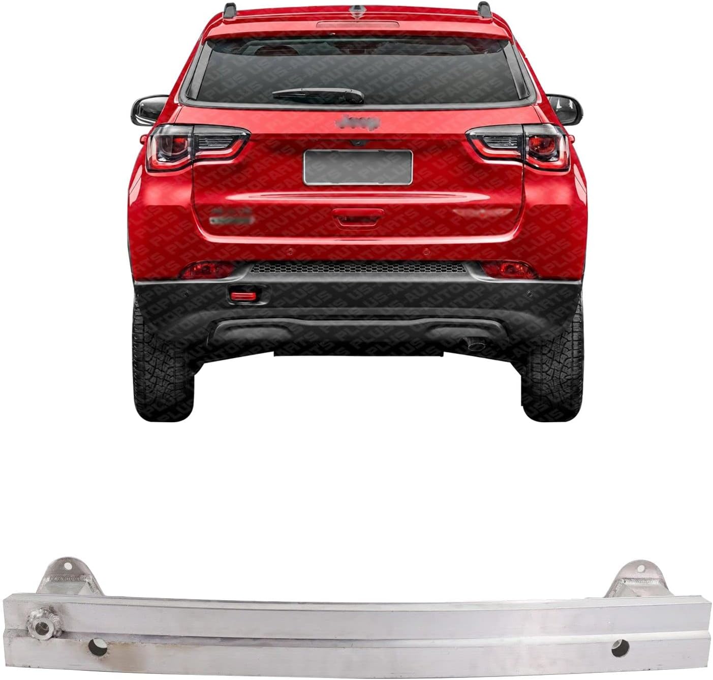 New Rear Bumper Reinforcement Steel For 20172021 Jeep