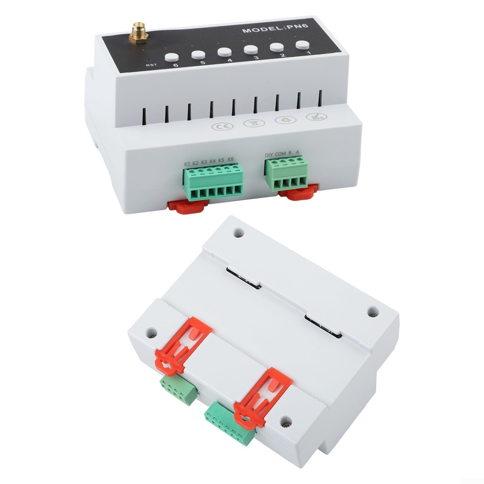 6CH per ZIGBEE Modulo Interruttore Relè, per Tuya per Smart Life App Voice Control,110V-240V Domotica