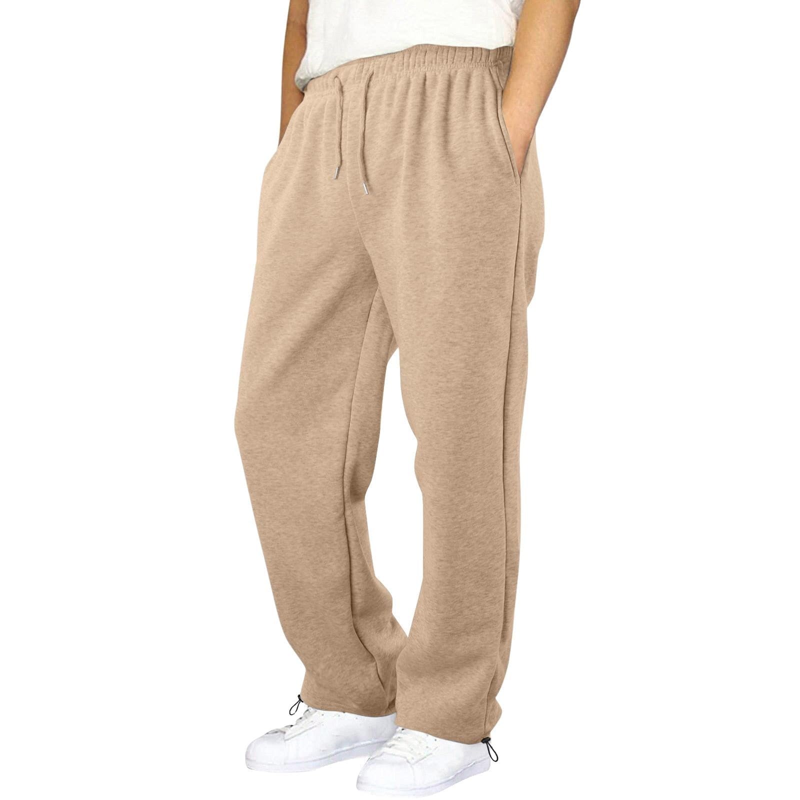3er-Pack Baggy Jogginghose Mädchen Lange Jogging Sporthose mit Taschen