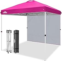 Vista 53 de EAGLE PEAK Tienda de campaña desplegable con 1 pared lateral, tienda de campaña para eventos de fácil instalación, sombra para exteriores, bolsa