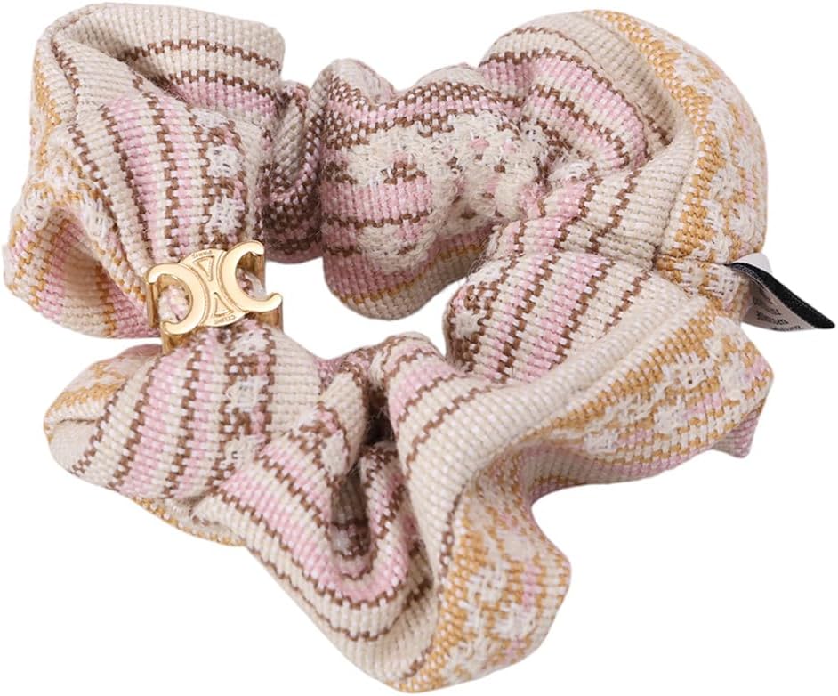 セリーヌ] シュシュ ヘアアクセサリー ヘアゴム ストライプ トリオンフ